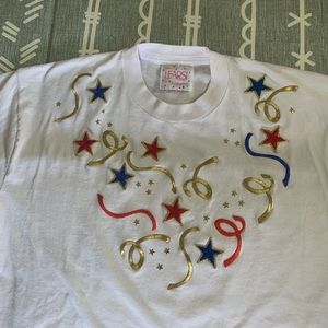 80’s LEARSI tee shirt Single Stitch Holiday